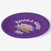 Kamala Harris Lotus 2024 Papieren Bordje (Gekanteld)