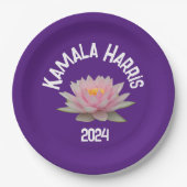 Kamala Harris Lotus 2024 Papieren Bordje (Voorkant)