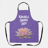 Kamala Harris Lotus 2024 Schort (Voorkant)