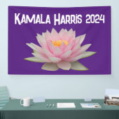 Kamala Harris Lotus 2024 Spandoek (Beurs)