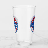 Kamala Harris Madam President 2024 Glas (Rechts)