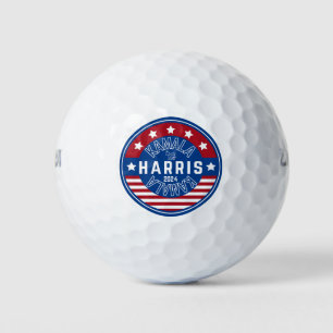 Kamala Harris Madam President 2024 Golfballen