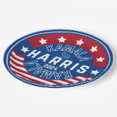 Kamala Harris Madam President 2024 Papieren Bordje (Gekanteld)