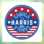 Kamala Harris Madam President 2024 Raamsticker (Vel 3)