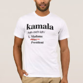 Kamala Harris Madame Vice-President T-shirt (Voorkant)