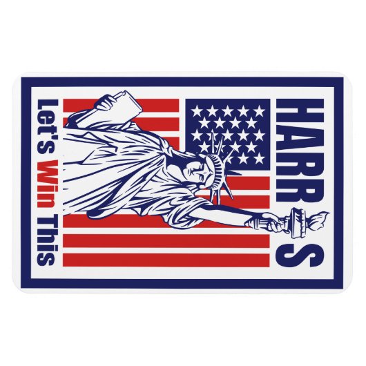 Kamala Harris Magneet (Horizontaal)