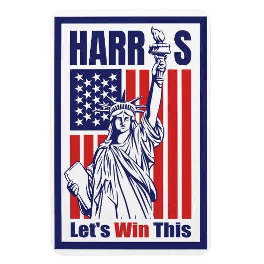 Kamala Harris Magneet (Verticaal)