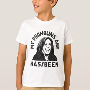 Kamala Harris Mijn voornaamwoorden zijn President  T-shirt