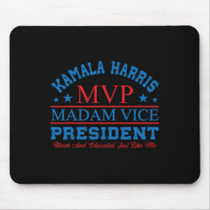 Kamala Harris MVP Madam Vice President Black en E Muismat