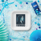 Kamala Harris naar de presidentsverkiezingen van 2 Papieren Bordje (Feest)