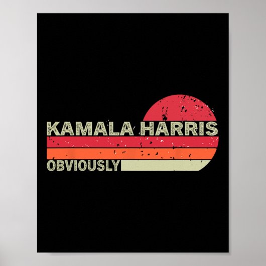 Kamala Harris natuurlijk. Harris natuurlijk Poster (Voorkant)