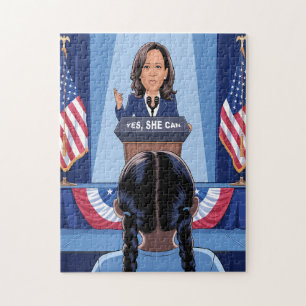 KAMALA HARRIS' NICHTJE Jigsaw Puzzel