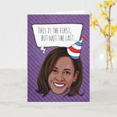 Kamala Harris: Niet de laatste verjaardag wens Kaart (Gele Bloem)