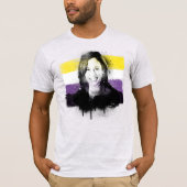 Kamala Harris Nonbinary Pride T-shirt (Voorkant)