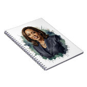 Kamala Harris Notitieboek (Rechterzijde)