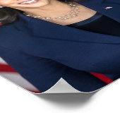 Kamala Harris Officieel portret Poster (Hoek)