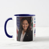 Kamala Harris Officiële Portrait Coffee Mok (Links)