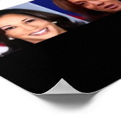 Kamala Harris onder Trump grappige Trump-aanhanger Poster (Hoek)