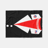 Kamala Harris Pantsuit Kostuum Party Vrouw Presid Fleece Deken (Voorkant (Horizontaal))