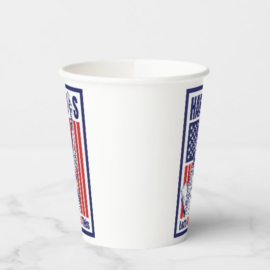 Kamala Harris Papieren Bekers (Links)