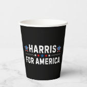 Kamala Harris Papieren Bekers (Voorkant)