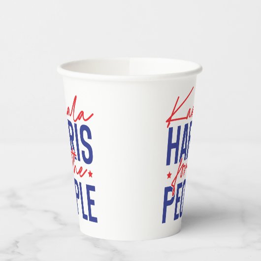 Kamala Harris Papieren Bekers (Links)