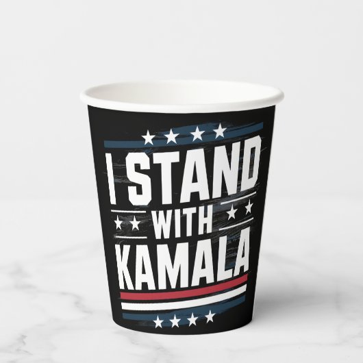 Kamala Harris Papieren Bekers (Achterkant)