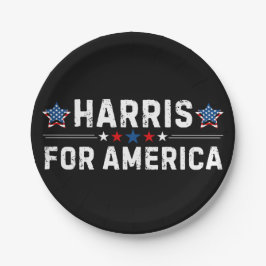 Kamala Harris Papieren Bordje