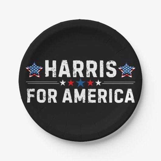 Kamala Harris Papieren Bordje (Voorkant)