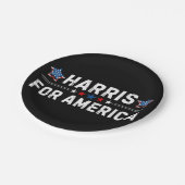 Kamala Harris Papieren Bordje (Gekanteld)