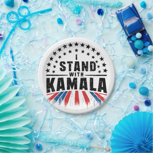 Kamala Harris Papieren Bordje (Feest)