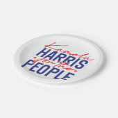 Kamala Harris Papieren Bordje (Gekanteld)