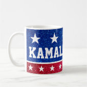 Kamala Harris Patriotic Coffee Mok - 2024 (Links)