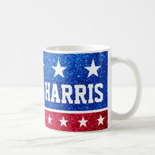 Kamala Harris Patriotic Coffee Mok - 2024