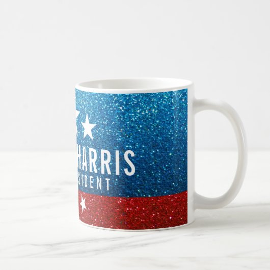 Kamala Harris Patriotic Coffee Mok - 2024 (Rechts)