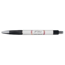 Kamala Harris Pen. Roze Cirkel Logo. Pen