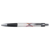 Kamala Harris Pen. Roze Cirkel Logo. Pen (Achterkant)