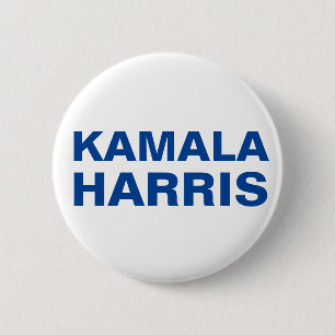 Kamala Harris () Pin Ronde Button 5,7 Cm