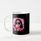 Kamala Harris Pink Bubble Gum Koffiemok (Links)
