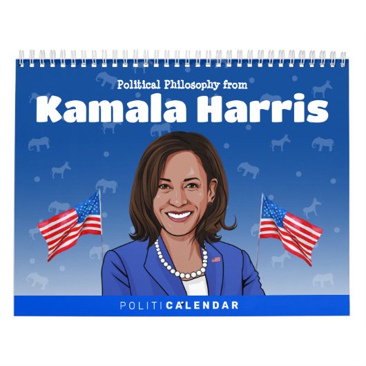 Kamala Harris Politieke Humor Agenda Kalender (Hoes)