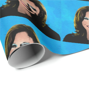Kamala Harris Pop Art Cadeaupapier