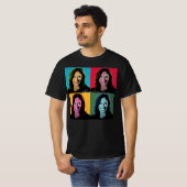 KAMALA HARRIS Pop Art Painting T-shirt (Voorkant volledig)