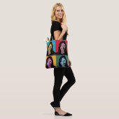 Kamala Harris Pop Art Painting Tote Bag (Op model)