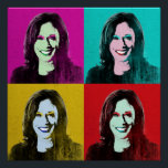 Kamala Harris Pop Art (Roze, Blauwgroen, Goud, Roo Perfect Poster<br><div class="desc">Politieke Pop Art Gear en Politieke Gifts van PolitiClothes.com & PolitiCardz.com Vind de meest unieke verkiezingen en politieke cadeaus, waaronder: politieke T-shirts, politieke Bumperstickers, politieke Buttonnen, politieke Posters, politieke spelden, politieke Kaarten, politieke Mokken, politieke Posters, politieke handtekeningen en nog veel meer! Politieke kunst en kunst: http://www.PolitiClothes.com Politieke Kaarten en geschenken:...</div>
