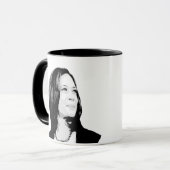 Kamala Harris Portrait Mok (Voorkant links)