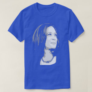 Kamala Harris Portret Print T-shirt