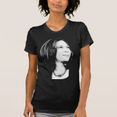 Kamala Harris Portret Print T-shirt (Voorkant)