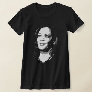 Kamala Harris Portret Print T-shirt