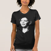 Kamala Harris Portret Print T-shirt (Voorkant)