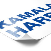 Kamala Harris () Poster (Hoek)